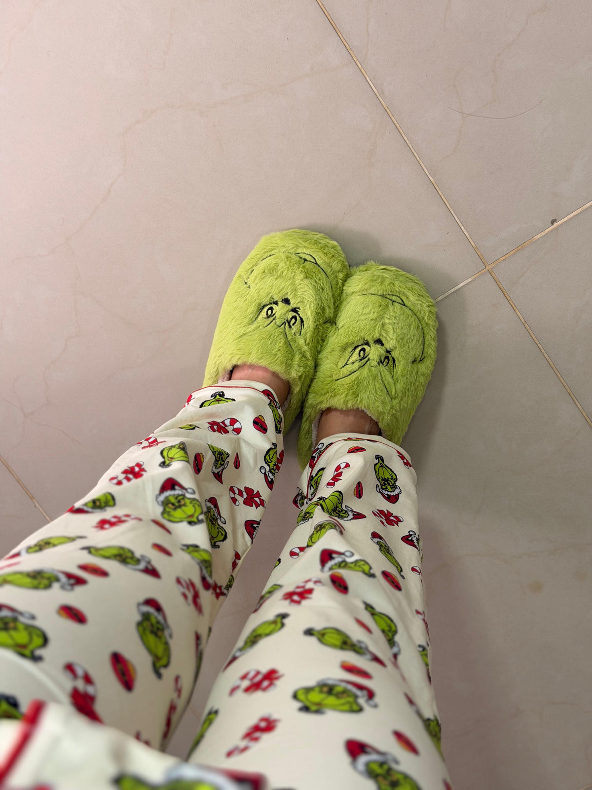 Pantuflas Grinch